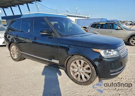 2017 Land Rover Range Rover Hse из США, поврежденный, VIN SALGS2FV5HA369801